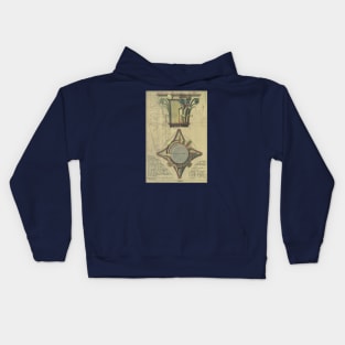 Five Orders of Architecture by Vignola Kids Hoodie